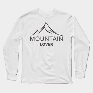 Mountain Lover Long Sleeve T-Shirt